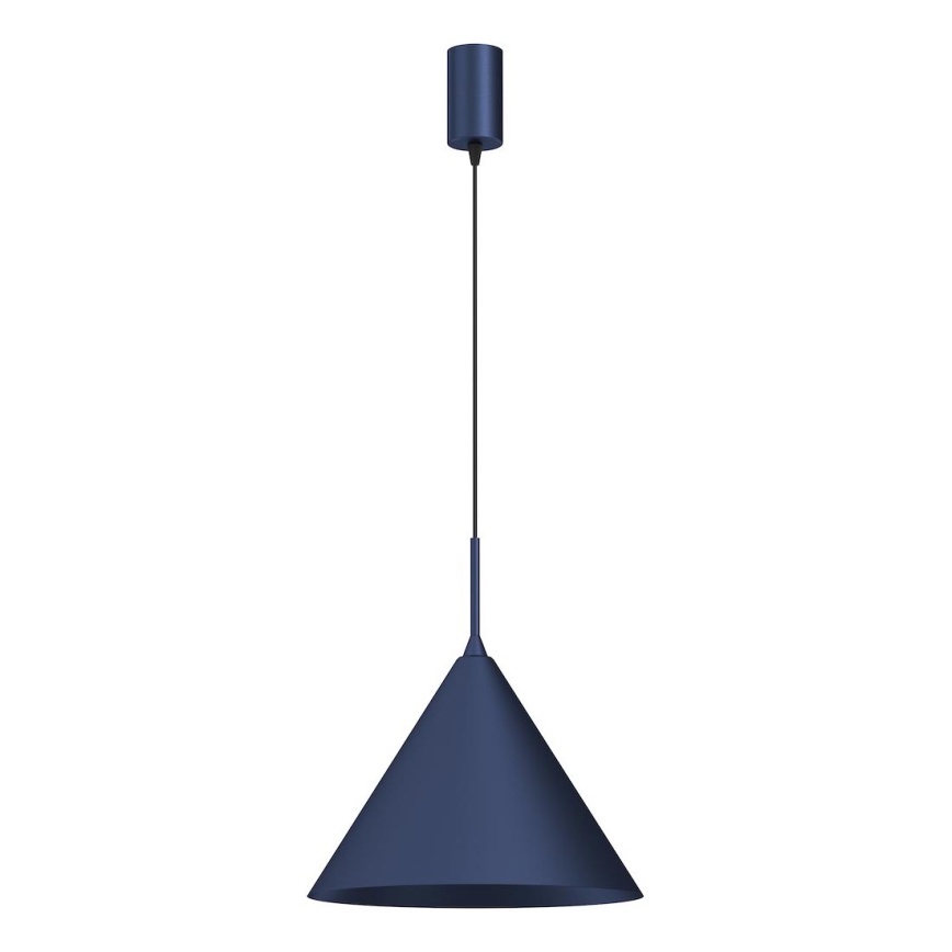 Suspension sur câble CAPITAL 1xGX53/15W/230V Ø 32 cm bleu