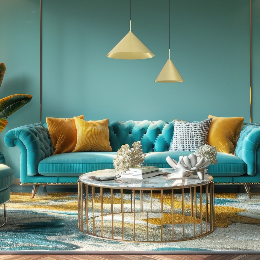 Suspension sur câble CAPITAL 1xGX53/15W/230V Ø 32 cm dorée