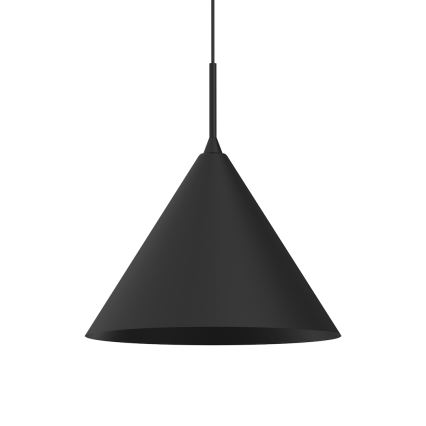 Suspension sur câble CAPITAL 1xGX53/15W/230V Ø 32 cm noire