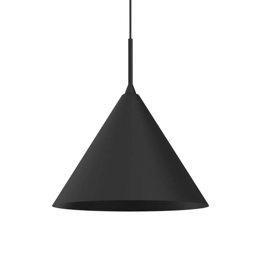 Suspension sur câble CAPITAL 1xGX53/15W/230V Ø 32 cm noire