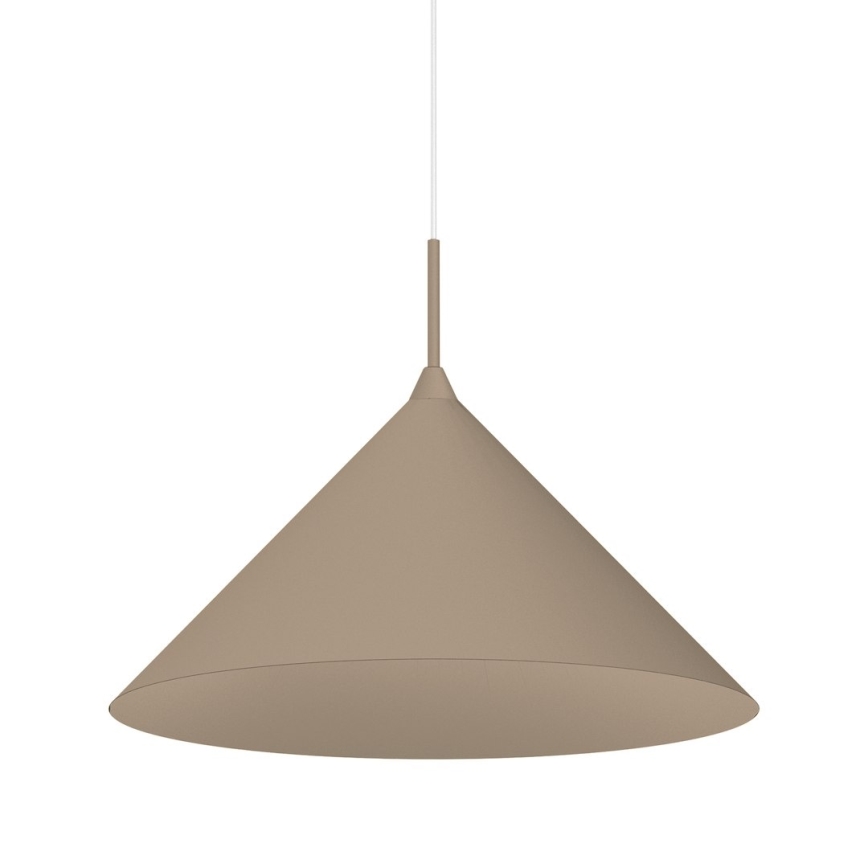 Suspension sur câble CAPITAL 1xGX53/15W/230V Ø 46 cm beige