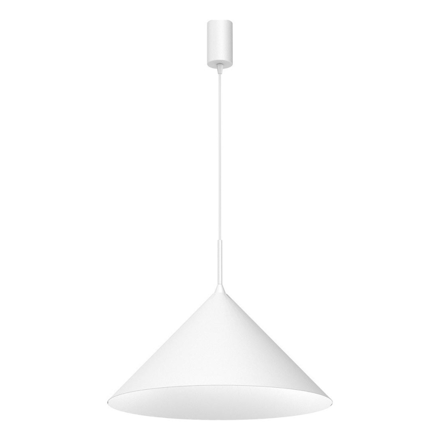 Suspension sur câble CAPITAL 1xGX53/15W/230V Ø 46 cm blanc