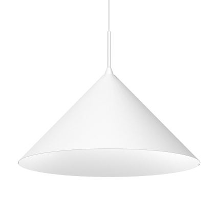 Suspension sur câble CAPITAL 1xGX53/15W/230V Ø 46 cm blanc