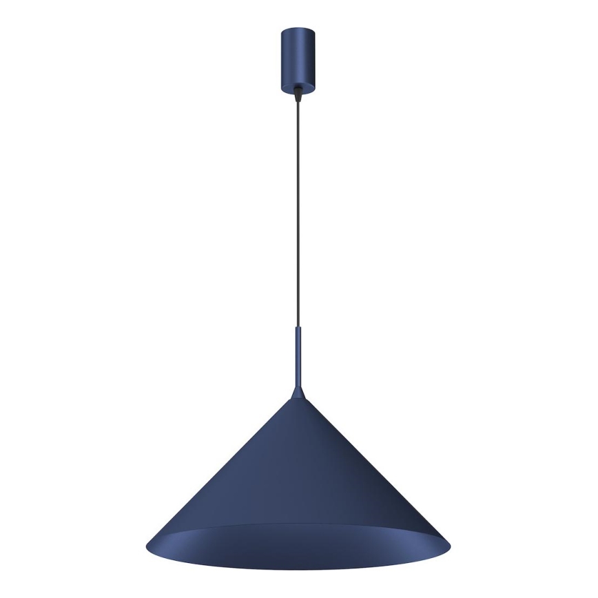 Suspension sur câble CAPITAL 1xGX53/15W/230V Ø 46 cm bleu