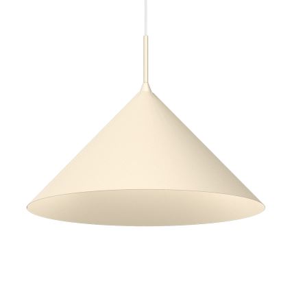 Suspension sur câble CAPITAL 1xGX53/15W/230V Ø 46 cm crème