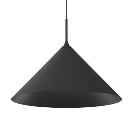 Suspension sur câble CAPITAL 1xGX53/15W/230V Ø 46 cm noire