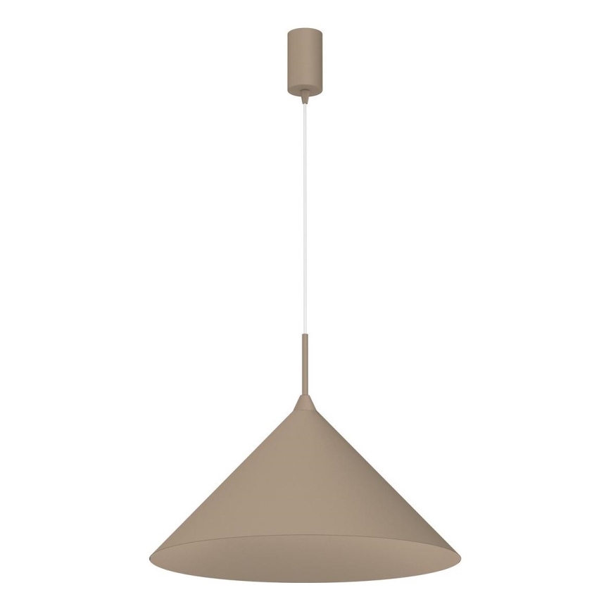 Suspension sur câble CAPITAL 1xGX53/15W/230V Ø 46 cm taupe