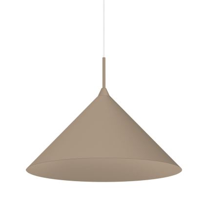 Suspension sur câble CAPITAL 1xGX53/15W/230V Ø 46 cm taupe
