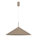 Suspension sur câble CAPITAL 1xGX53/15W/230V Ø 60 cm beige