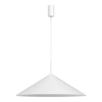 Suspension sur câble CAPITAL 1xGX53/15W/230V Ø 60 cm blanche