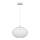 Suspension sur câble CARSON 1xE27/40W/230V blanche