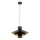 Suspension sur câble CELESTE 1xE27/15W/230V noir