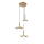 Suspension sur câble CHITA 3xG9/5W/230V dorée