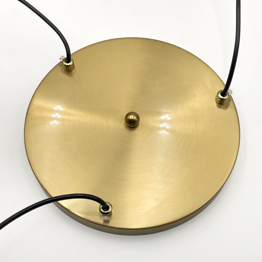 Suspension sur câble CHITA 3xG9/5W/230V dorée