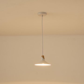 Suspension sur câble CHROMA 1xG9/15W/230V blanche