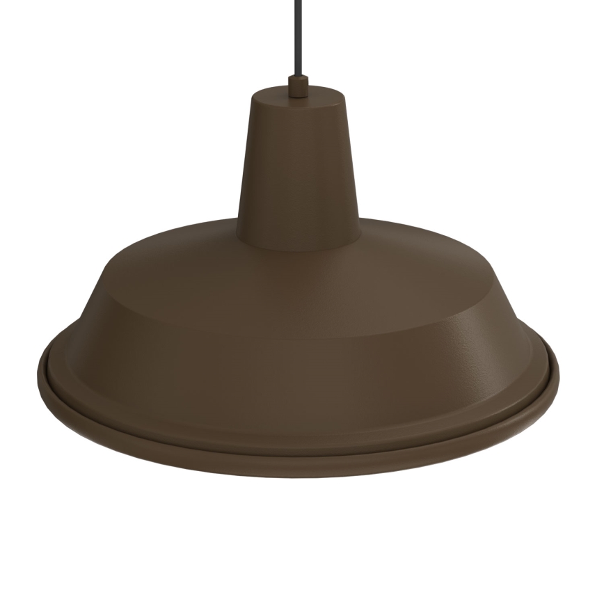 Suspension sur câble CLASS 1xE27/15W/230V marron