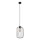 Suspension sur câble DESTELLO 1xE27/15W/230V, diam. 21 cm, noire
