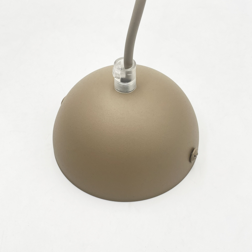 Suspension sur câble DESTELLO 1xE27/15W/230V Ø 33 cm beige