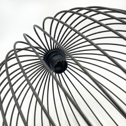 Suspension sur câble DESTELLO 1xE27/15W/230V, Ø 33 cm, noire