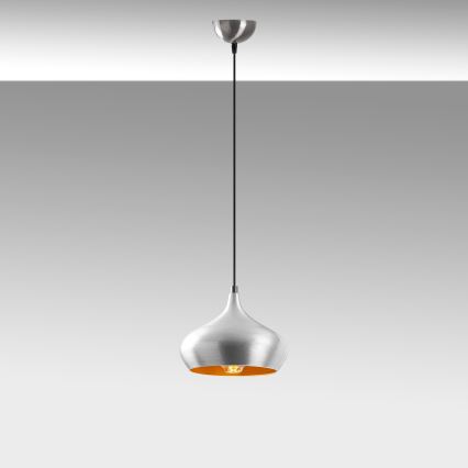 Suspension sur câble DODO 1xE27/40W/230V chrome mat
