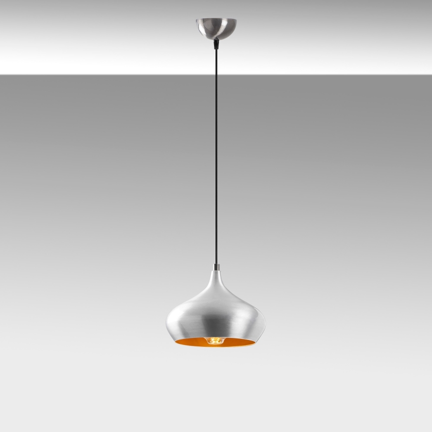Suspension sur câble DODO 1xE27/40W/230V chrome mat