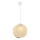 Suspension sur câble DRUM 1xE27/60W/230V crème