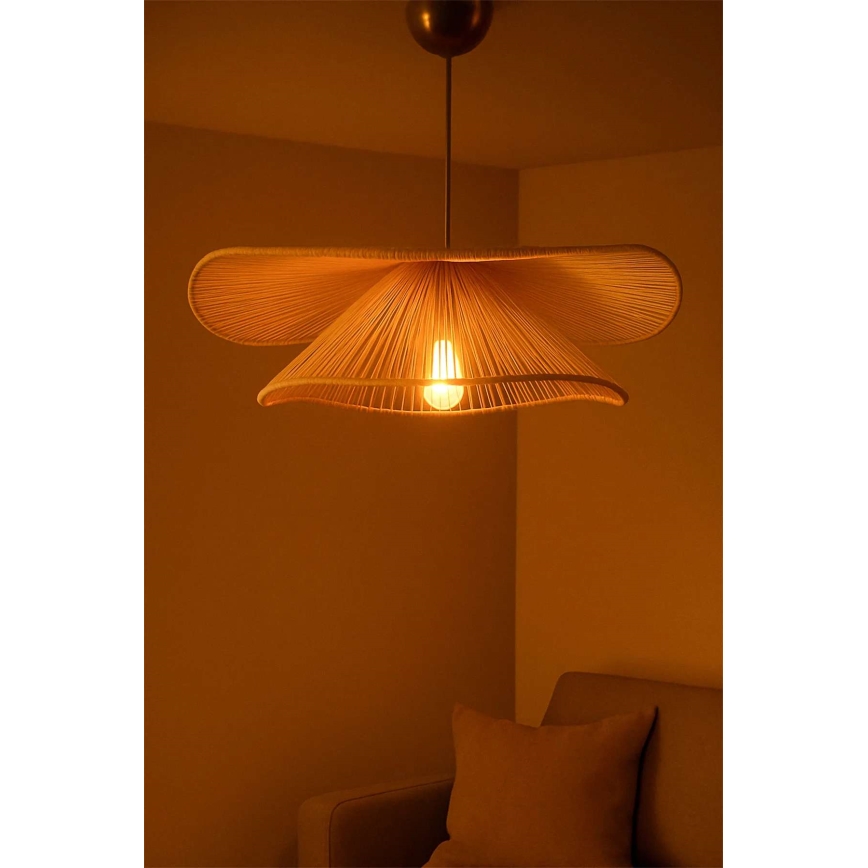 Suspension sur câble DUVELA 1xE27/40W/230V beige