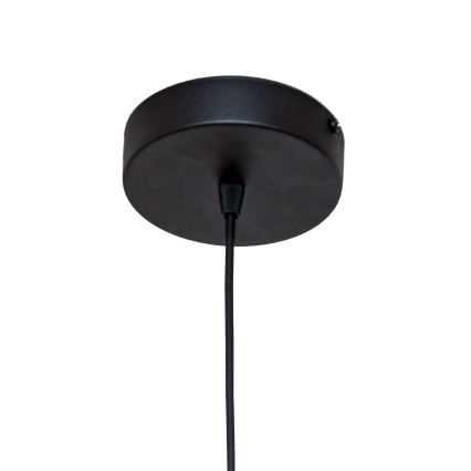 Suspension sur câble ECLIPSE 1xE27/15W/230V noir/blanc