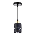 Suspension sur câble ELEN 1xE27/35W/230V noir/doré