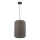 Suspension sur câble ELLEN 1x E27/20 W/230 V, Ø 30 cm, anthracite