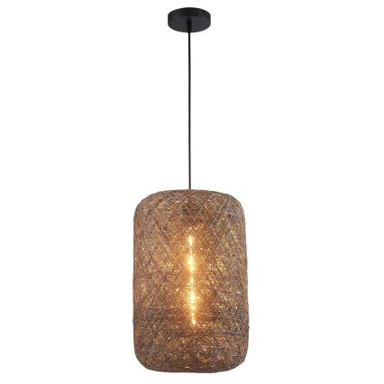 Suspension sur câble ELLEN 1x E27/20 W/230 V, Ø 30 cm, anthracite