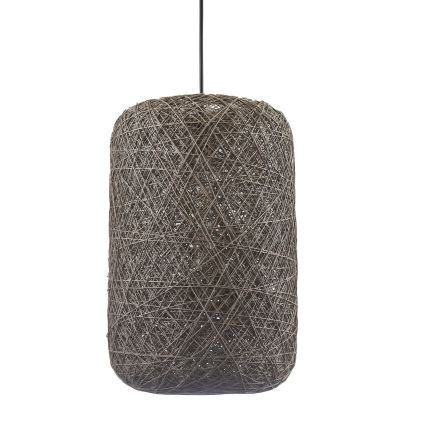 Suspension sur câble ELLEN 1x E27/20 W/230 V, Ø 30 cm, anthracite