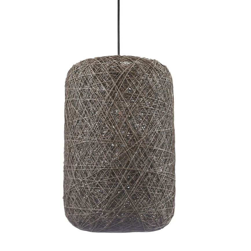 Suspension sur câble ELLEN 1x E27/20 W/230 V, Ø 30 cm, anthracite