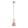 Suspension sur câble ENTORI 1xE27/15W/230V rose/menthe