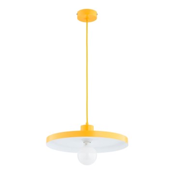Suspension sur câble ETERI 1xE27/15W/230V jaune