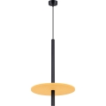 Suspension sur câble FELTRO 1xG9/8W/230V noire/jaune