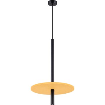 Suspension sur câble FELTRO 1xG9/8W/230V noire/jaune