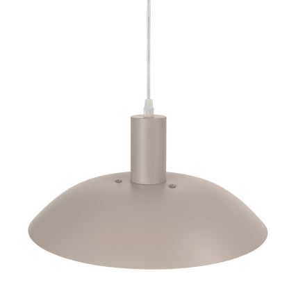 Suspension sur câble FERRO 1xE27/15W/230V, gris