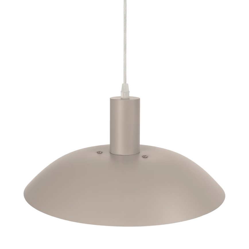Suspension sur câble FERRO 1xE27/15W/230V, gris