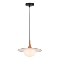 Suspension sur câble FRED 1xG9/10W/230V marron