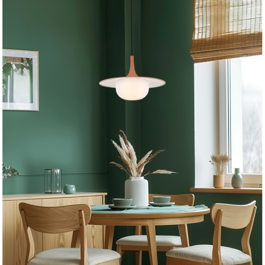 Suspension sur câble FRED 1xG9/10W/230V marron