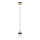 Suspension sur câble FRONY 1xE27/15W/230V noir/beige