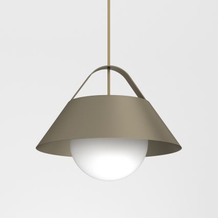 Suspension sur câble FUNDA 1xE27/15W/230V bronze
