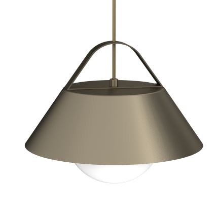 Suspension sur câble FUNDA 1xE27/15W/230V bronze
