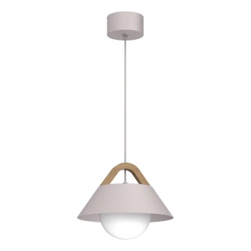 Suspension sur câble FUNDA 1xE27/15W/230V crème