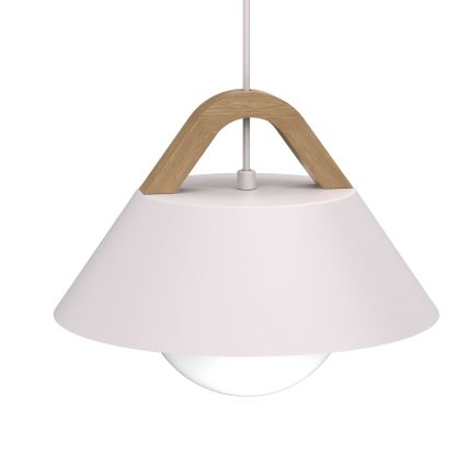 Suspension sur câble FUNDA 1xE27/15W/230V crème