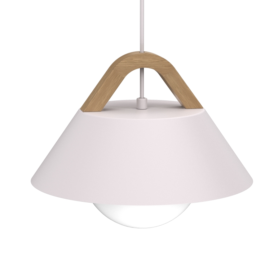 Suspension sur câble FUNDA 1xE27/15W/230V crème