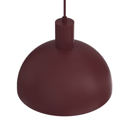 Suspension sur câble HANDA 1xE27/15W/230V bordeaux