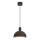 Suspension sur câble HANDA 1xE27/15W/230V marron