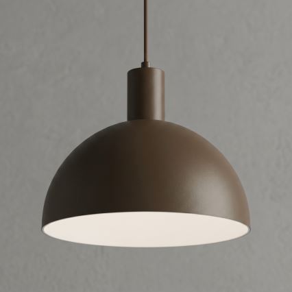 Suspension sur câble HANDA 1xE27/15W/230V marron